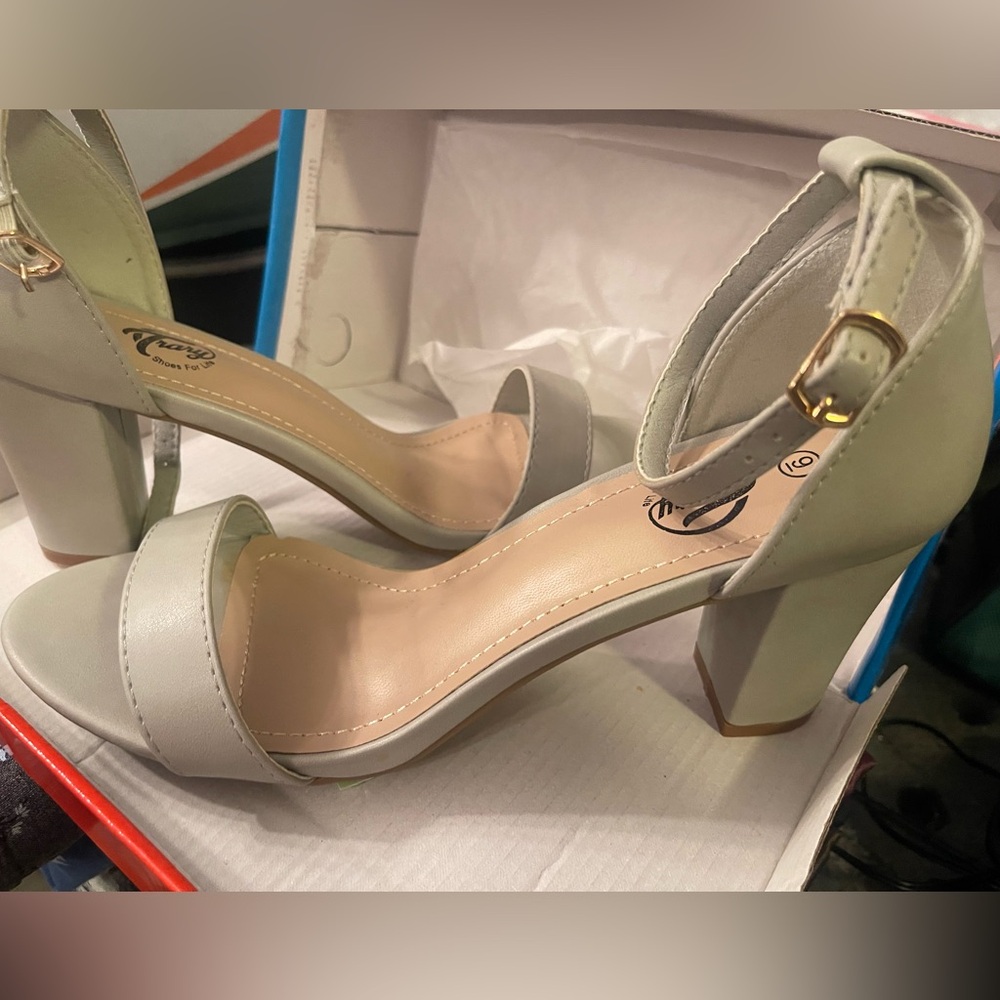 Stylish Tan Heels